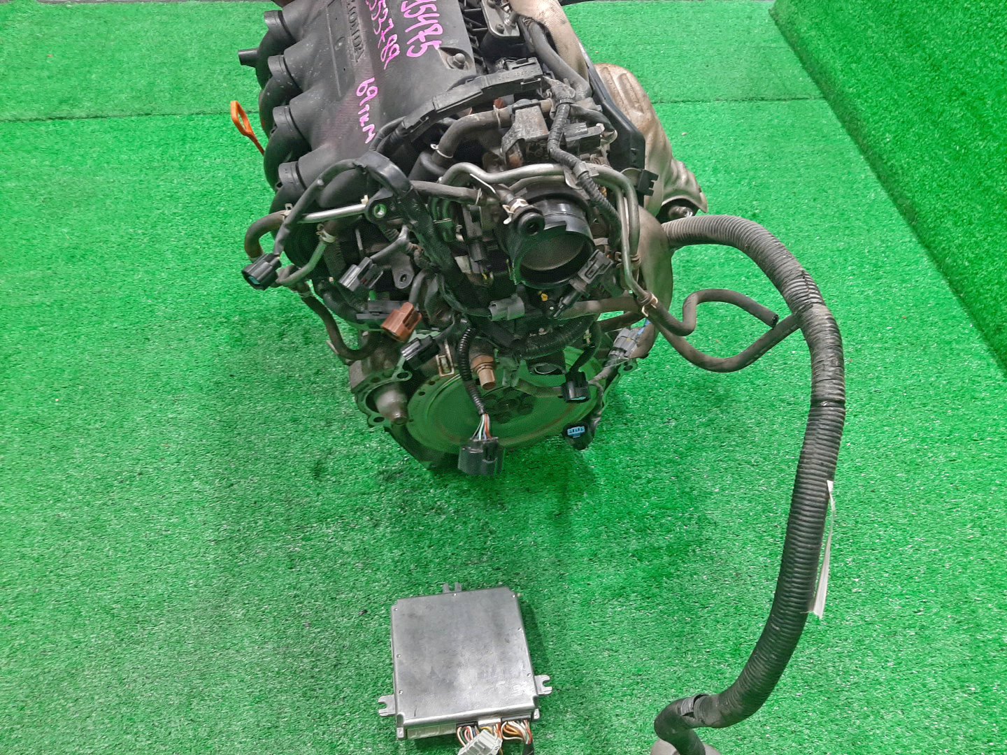Двигатель HONDA FIT ARIA, FIT GD6, GD7, GD2, GD1 L13A I-DSI 5 ракурс