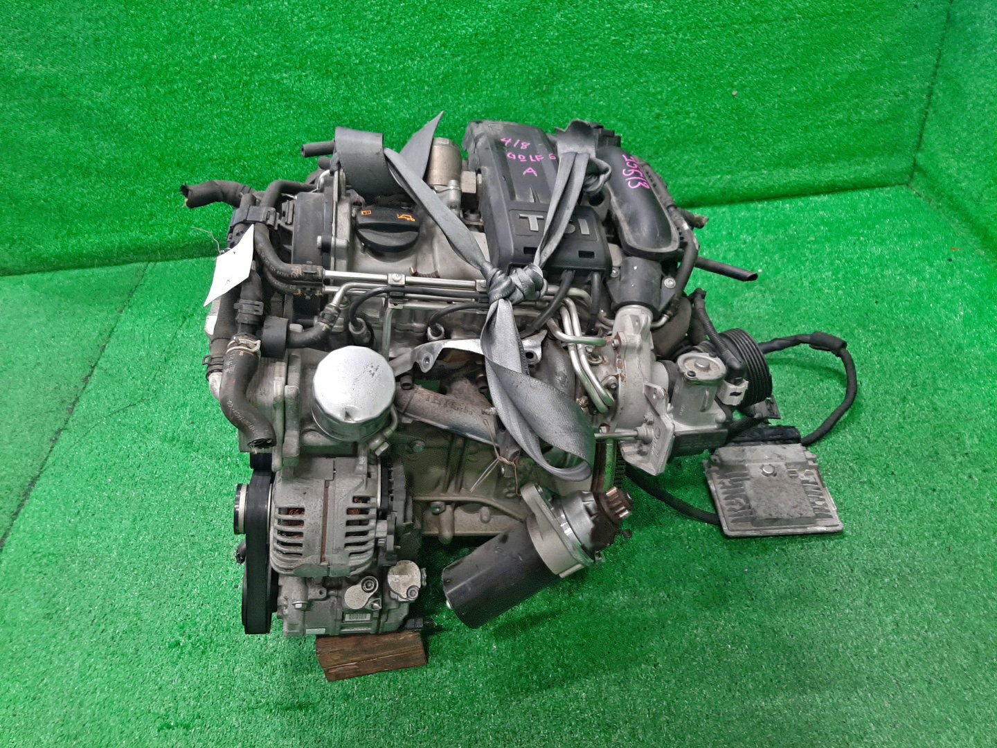 Двигатель VOLKSWAGEN TOURAN, BEETLE, GOLF, GOLF PLUS, POLO 1T3, 5C1, 5K1, MK6, 5M1, 6R1 CBZB, CBZ 908173 4 ракурс