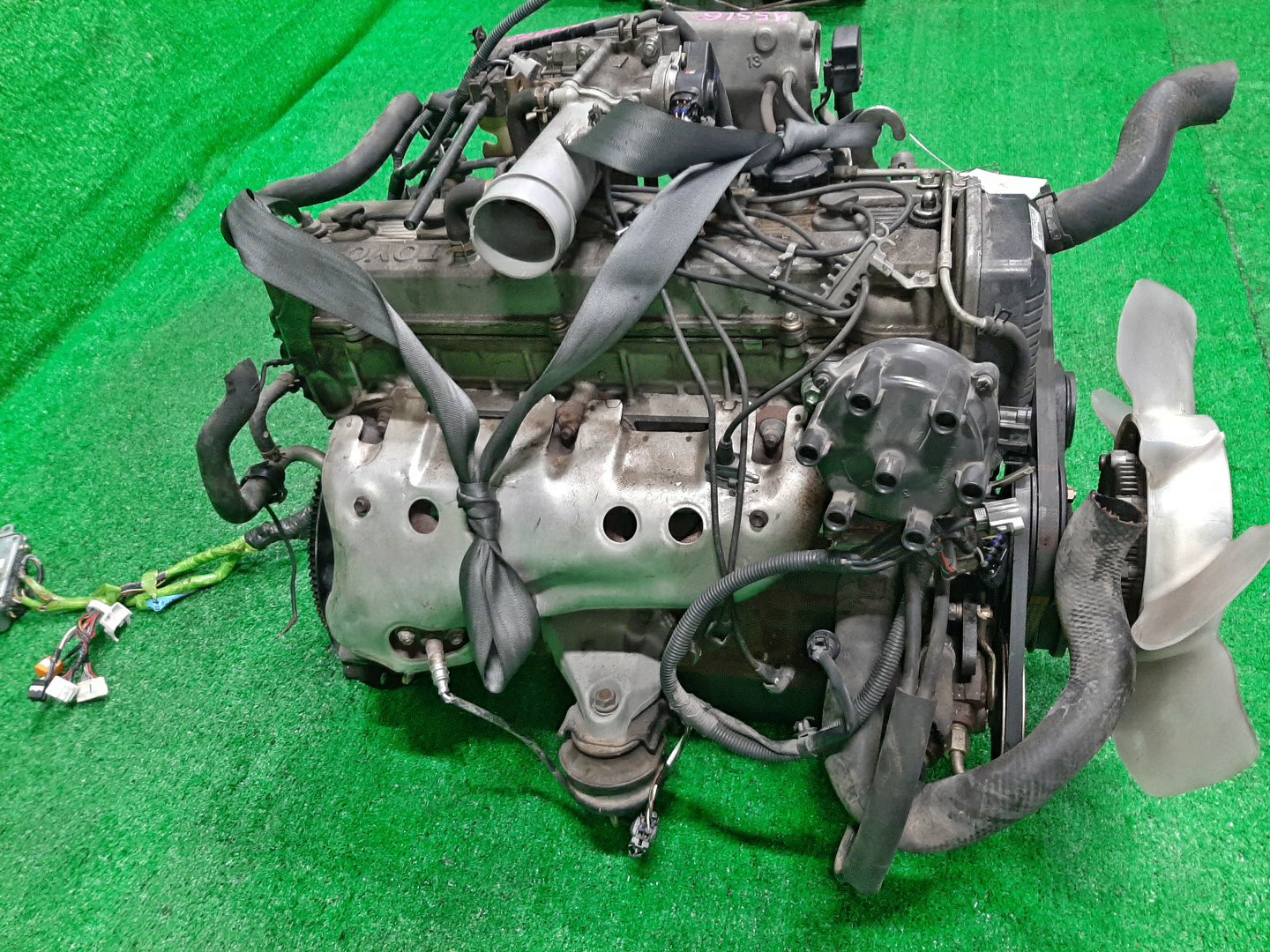 Двигатель TOYOTA CHASER, CRESTA, CROWN, MARK II GX100, GS171W, GS171, GS151 1G-FE TPAM 3 ракурс