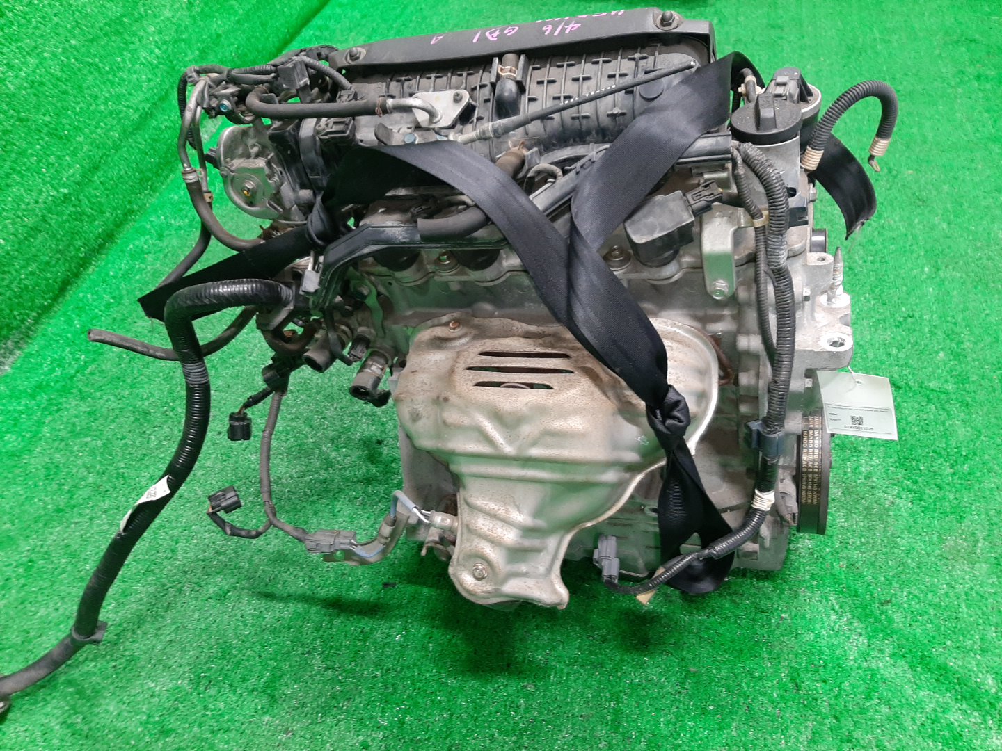 Двигатель HONDA FIT ARIA, FIT GD6, GD7, GD2, GD1 L13A I-DSI 3 ракурс