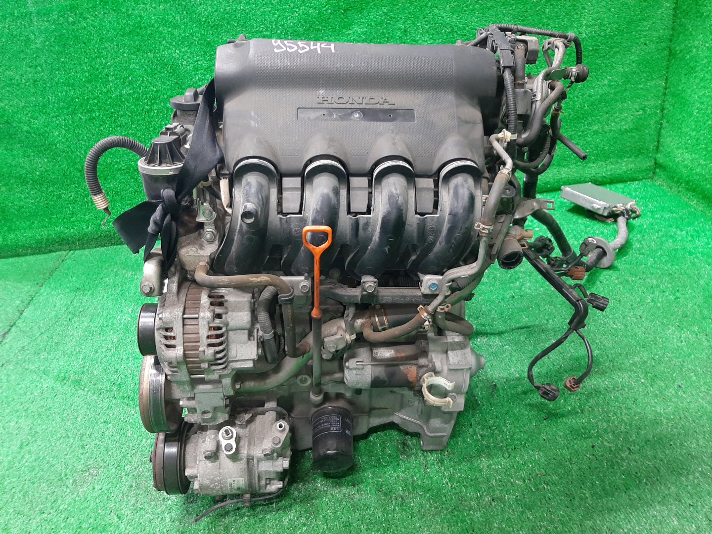 Двигатель HONDA FIT ARIA, FIT GD6, GD7, GD2, GD1 L13A I-DSI 4 ракурс