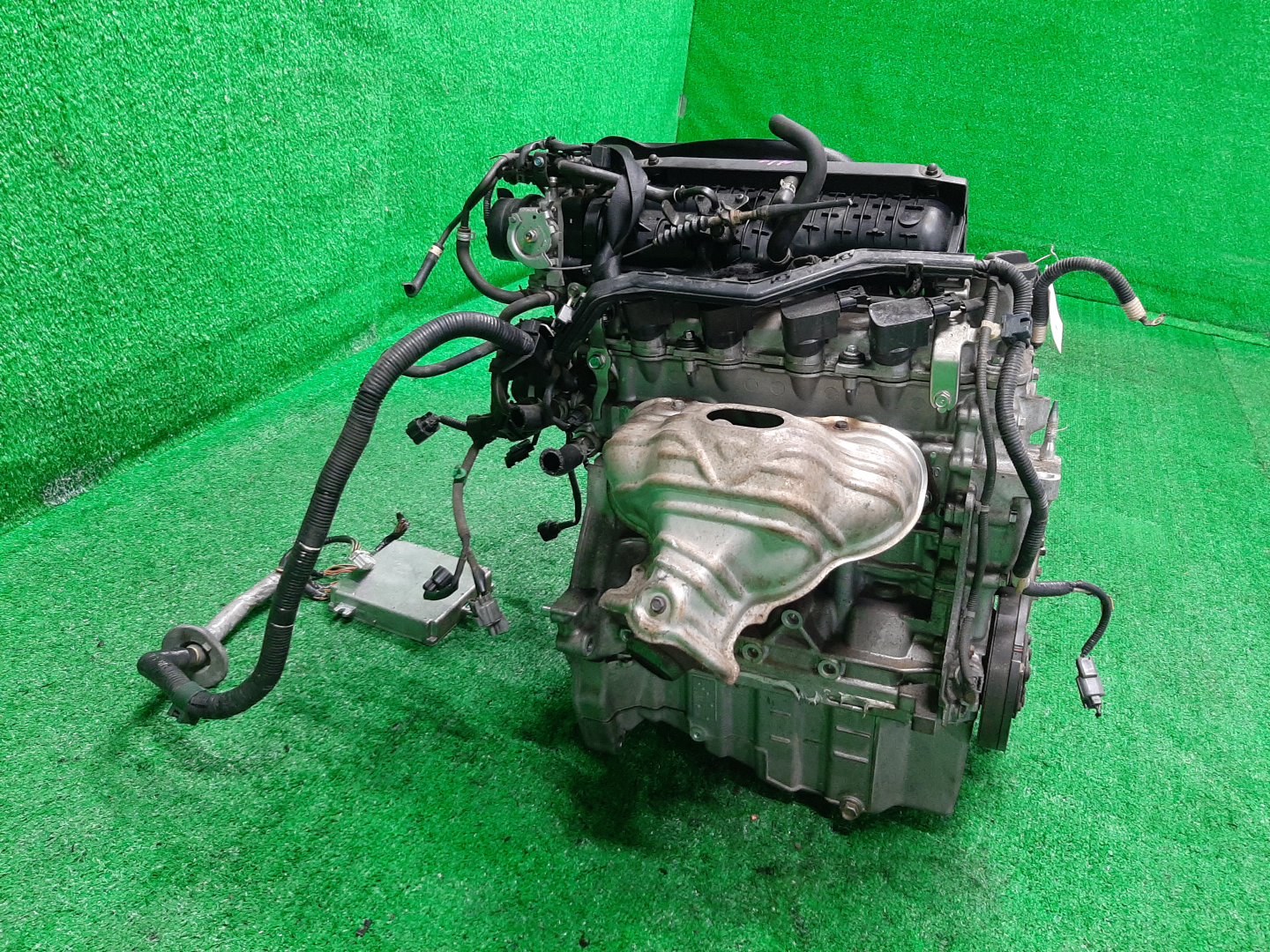Двигатель HONDA FIT ARIA, FIT GD6, GD7, GD2, GD1 L13A I-DSI 3 ракурс