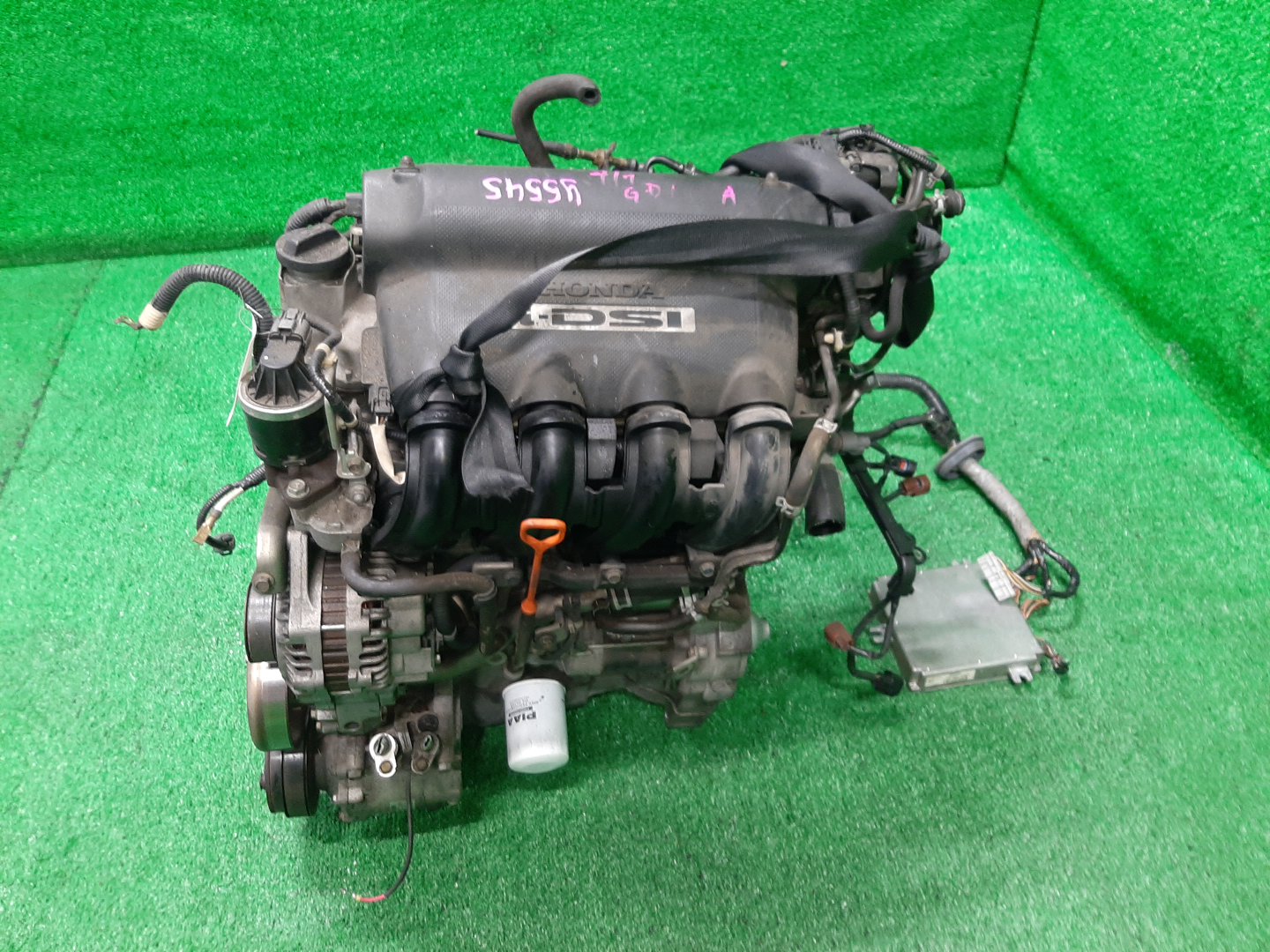 Двигатель HONDA FIT ARIA, FIT GD6, GD7, GD2, GD1 L13A I-DSI 4 ракурс