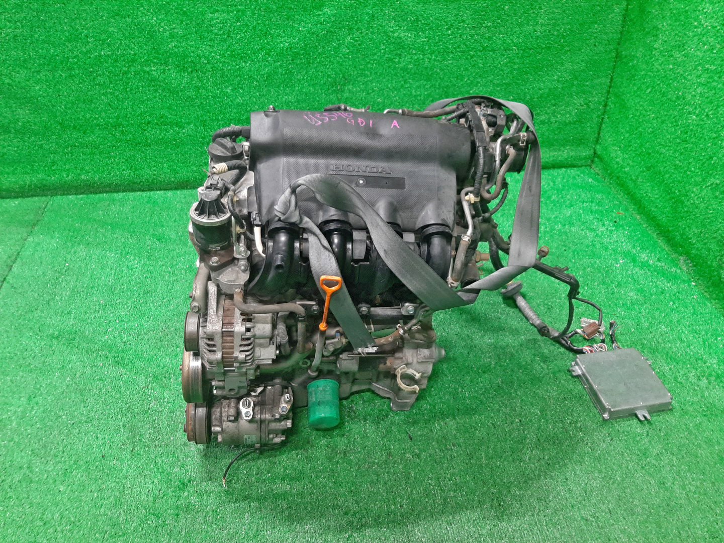 Двигатель HONDA FIT ARIA, FIT GD6, GD7, GD2, GD1 L13A I-DSI 4 ракурс