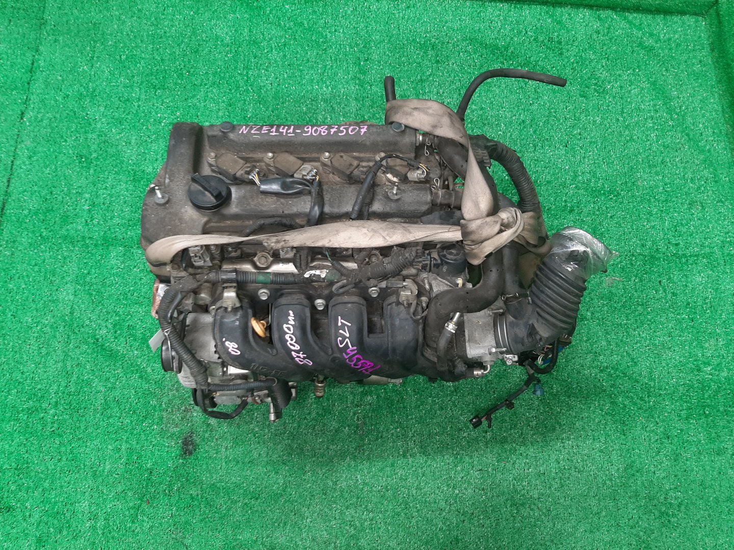 Двигатель TOYOTA IST, VITZ, PROBOX, COROLLA FIELDER, RACTIS, AURIS, PORTE, SIENTA, SUCCEED, COROLLA RUMION, SPADE, TREZIA, COROLLA  AXIO NCP110, NCP115, NCP91, NCP131, NCP160V, NCP165V, NZE144G, NZE164G, NZE161G, NZE141G, NCP120, NCP100, NCP105, NCP1