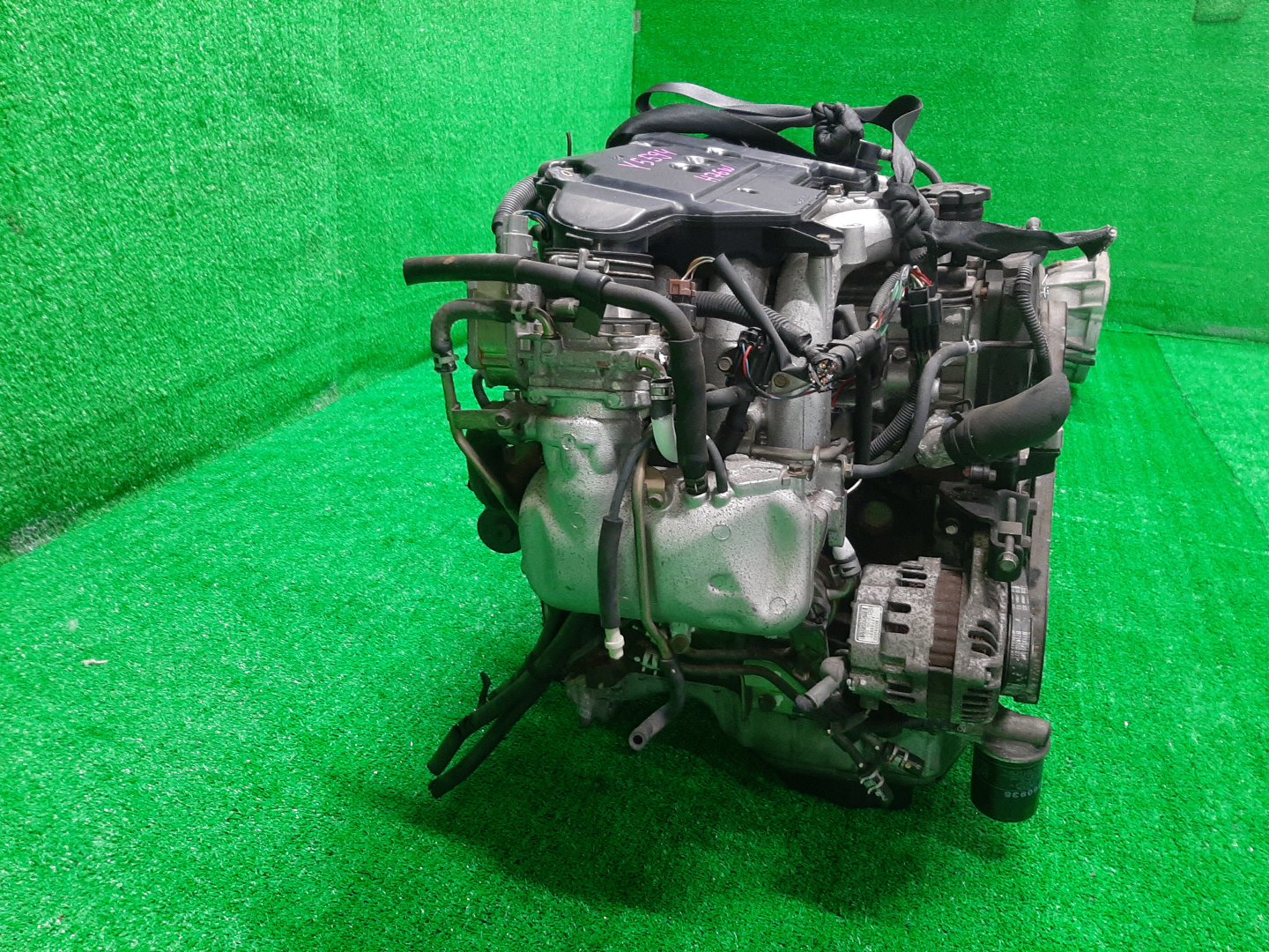Двигатель MITSUBISHI PAJERO IO H76W 4G93T MR578330 3 ракурс