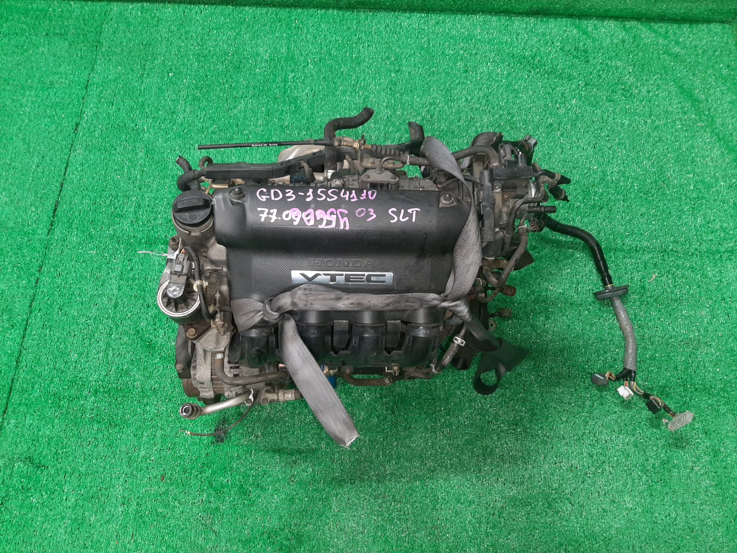 Двигатель HONDA FIT GD3, GD4 L15A VTEC 1 ракурс