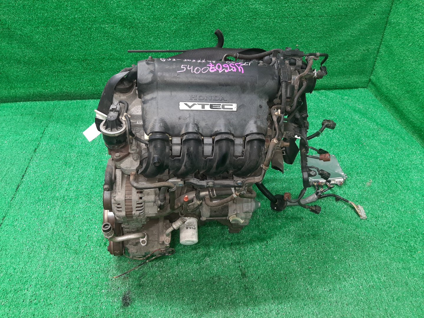Двигатель HONDA AIRWAVE GJ1, GJ2 L15A VTEC 4 ракурс