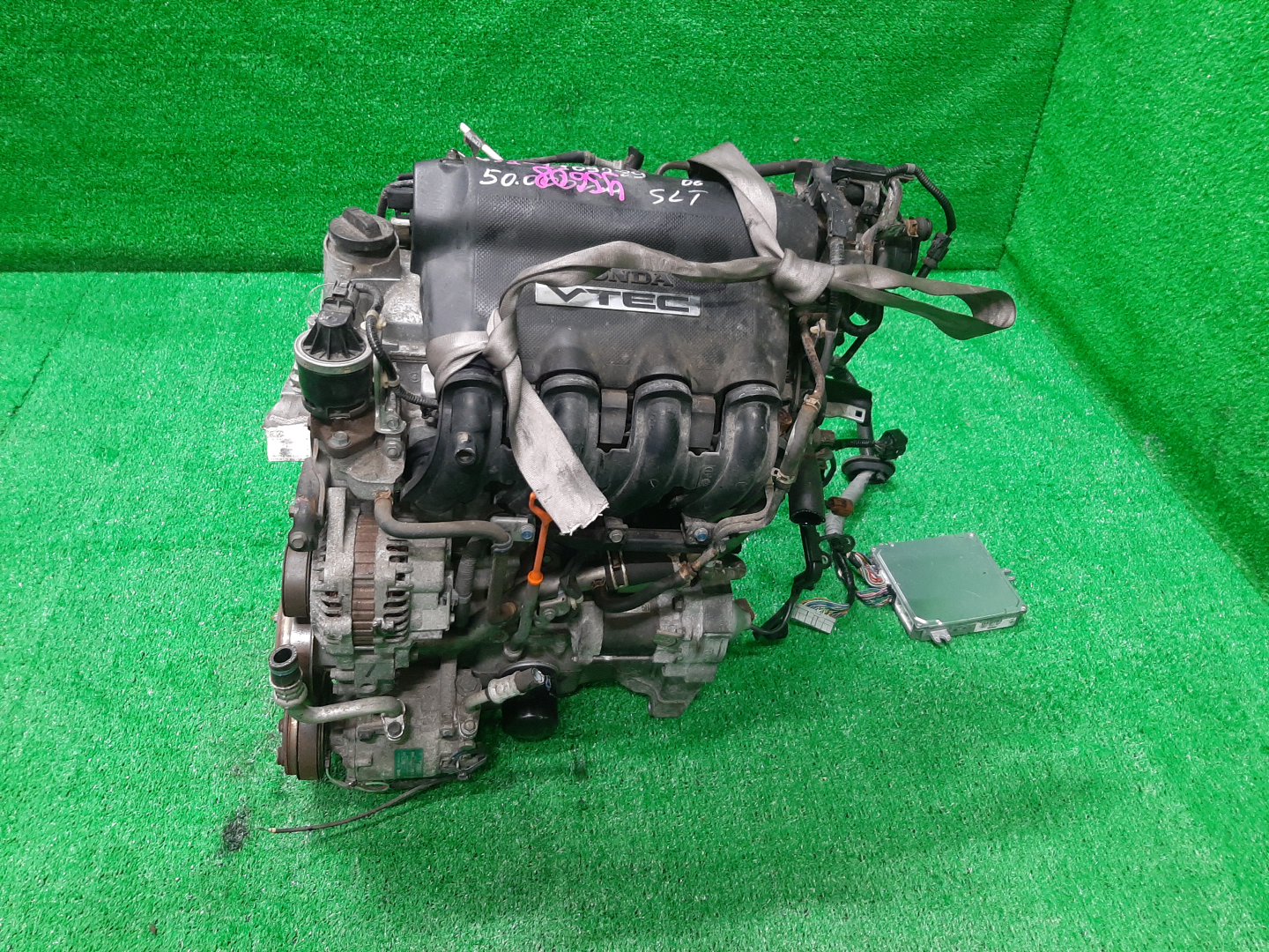 Двигатель HONDA AIRWAVE GJ1, GJ2 L15A VTEC 4 ракурс
