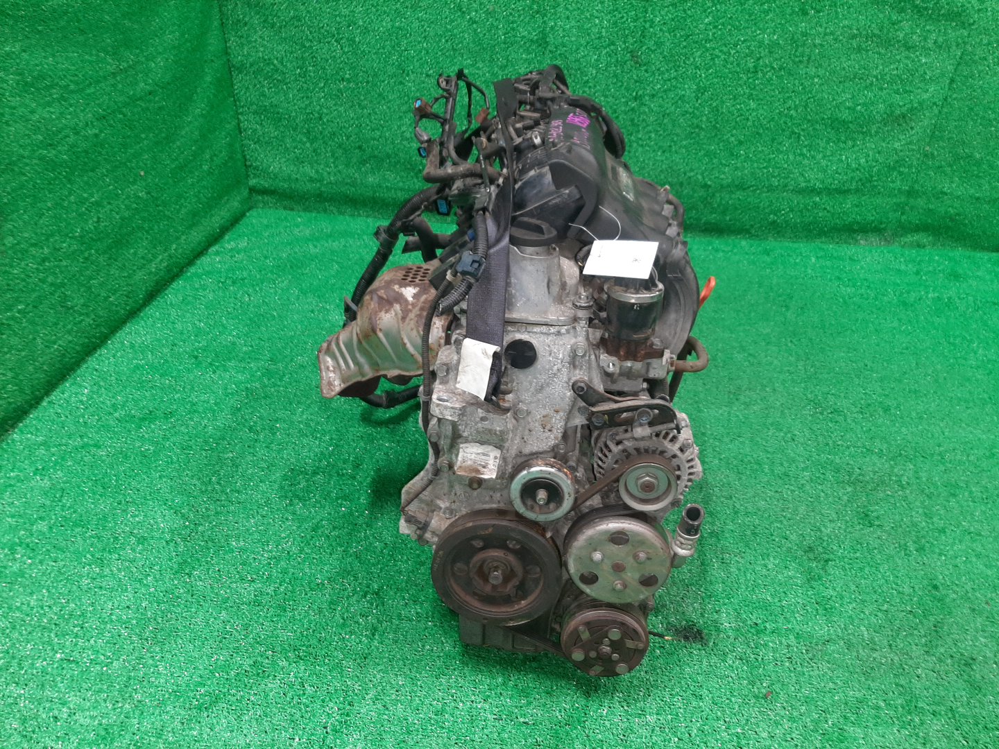Двигатель HONDA AIRWAVE GJ1, GJ2 L15A VTEC 2 ракурс
