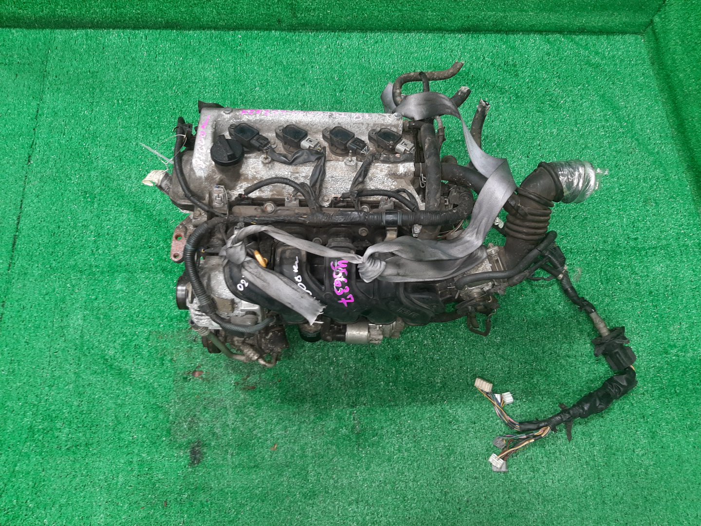 Двигатель TOYOTA COROLLA, COROLLA FIELDER, ALLEX, COROLLA RUNX NZE124, NZE124G 1NZ-FE MEX 1 ракурс