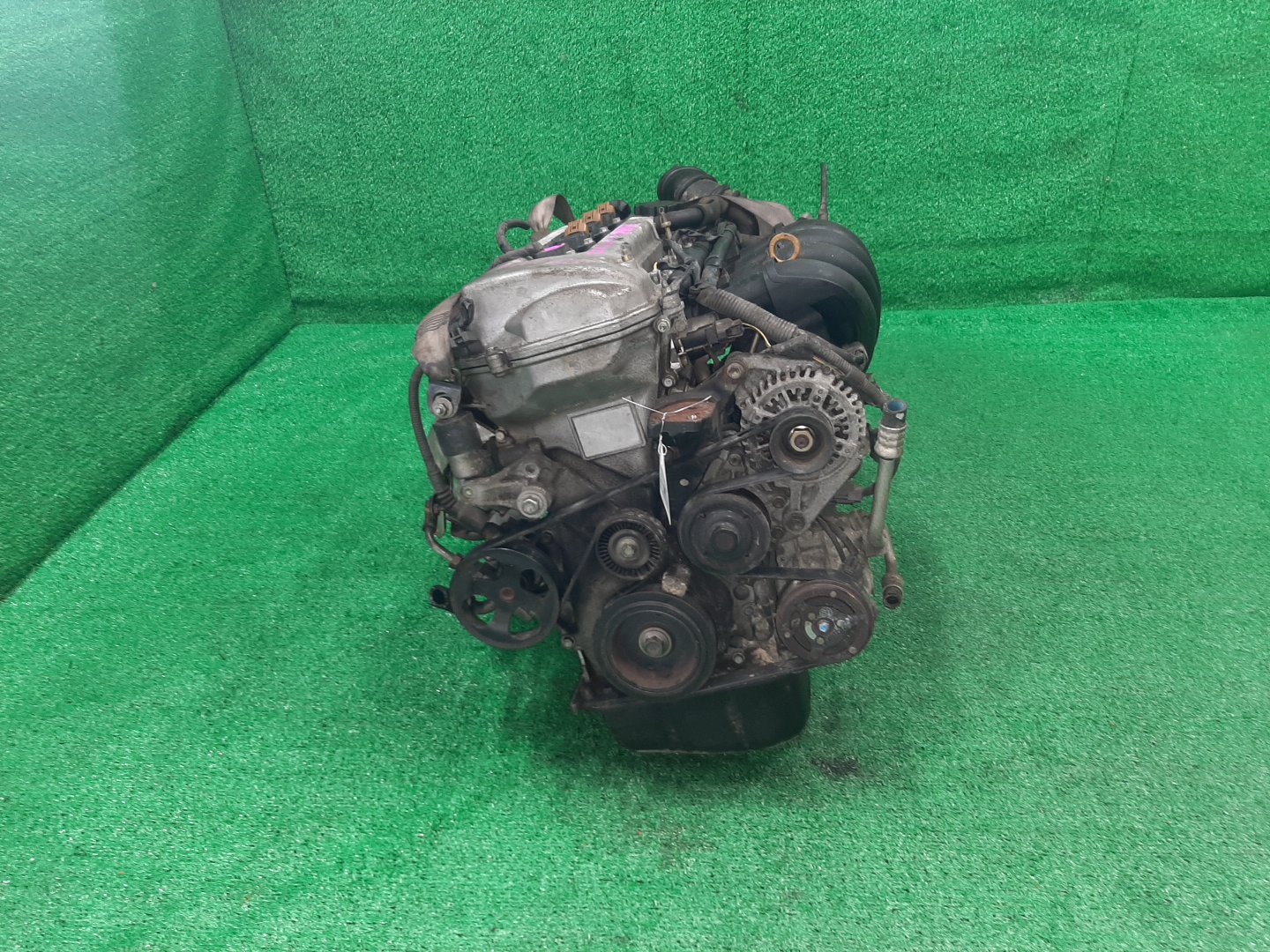 Двигатель TOYOTA COROLLA, PREMIO, COROLLA SPACIO, WISH, ALLION, COROLLA FIELDER, ALLEX, COROLLA RUNX, WILL VS ZZE124, ZZT245, ZZE124N, ZNE14G, ZZE124G, ZZE129 1ZZ-FE MEX 2 ракурс