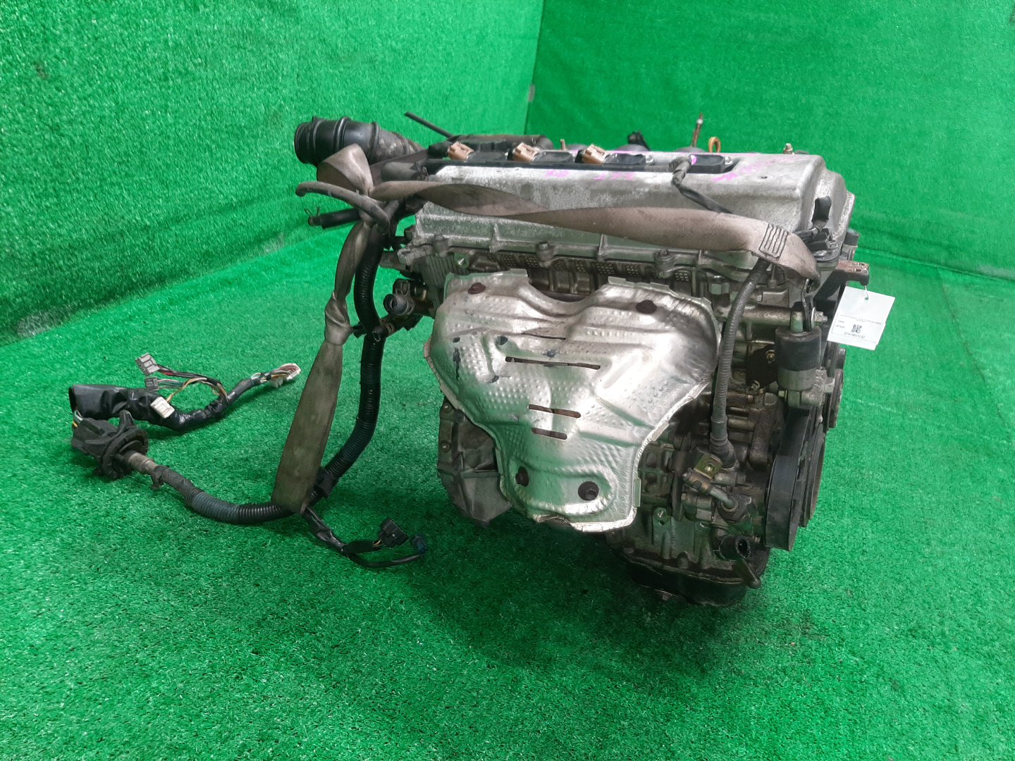 Двигатель TOYOTA COROLLA, PREMIO, COROLLA SPACIO, WISH, ALLION, COROLLA FIELDER, ALLEX, COROLLA RUNX, WILL VS ZZE124, ZZT245, ZZE124N, ZNE14G, ZZE124G, ZZE129 1ZZ-FE MEX 3 ракурс