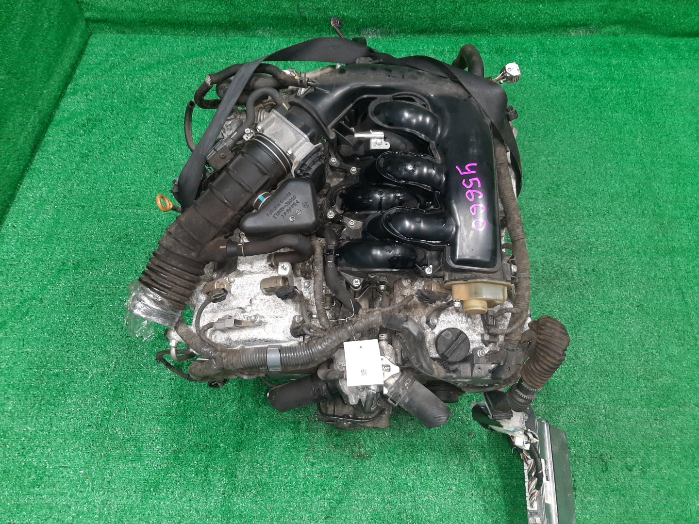Двигатель TOYOTA CROWN GRS182 3GR-FSE 0009663 1 ракурс