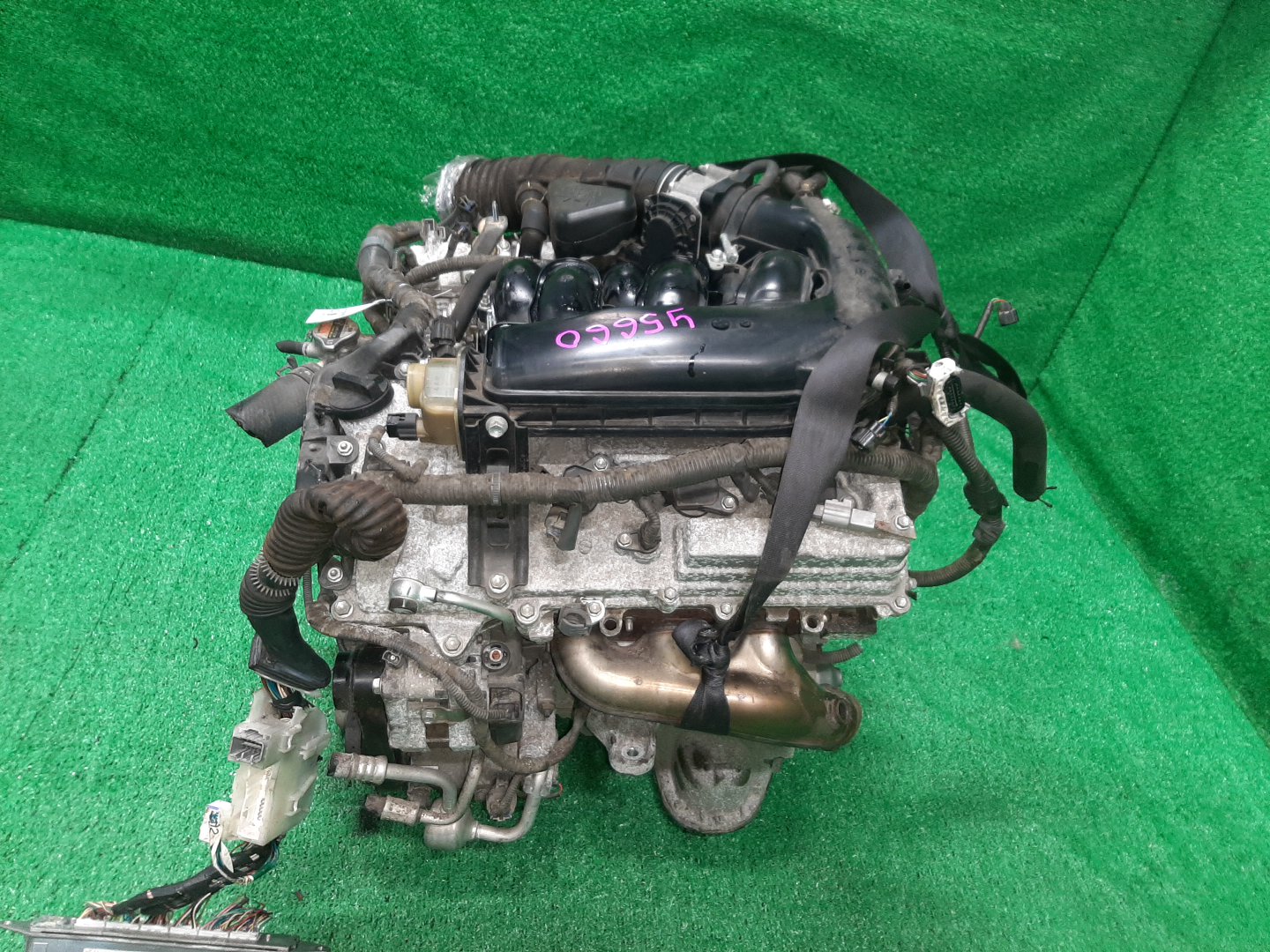 Двигатель TOYOTA CROWN GRS182 3GR-FSE 0009663 4 ракурс