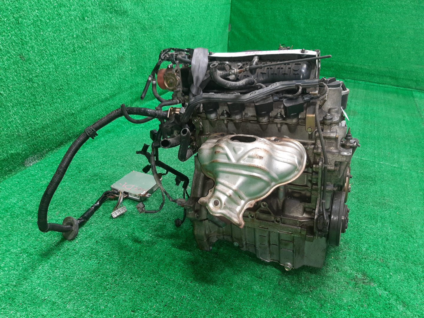 Двигатель HONDA FIT ARIA, FIT GD6, GD7, GD2, GD1 L13A I-DSI 3 ракурс