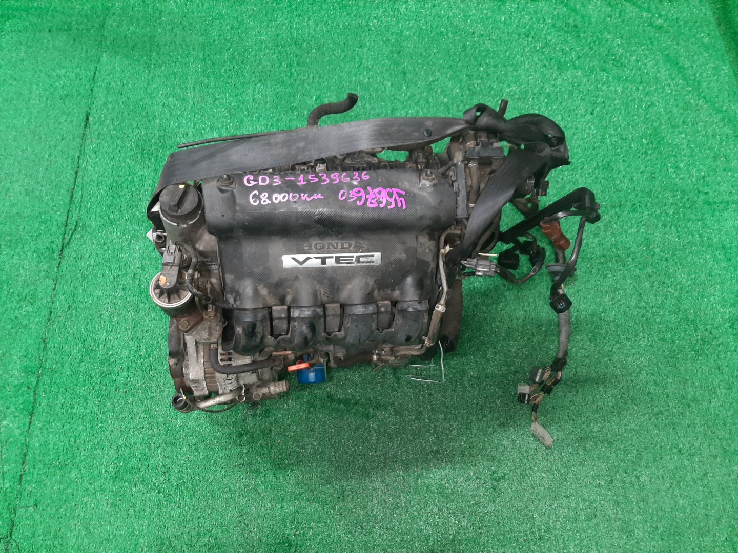 Двигатель HONDA FIT GD3, GD4 L15A VTEC 1 ракурс
