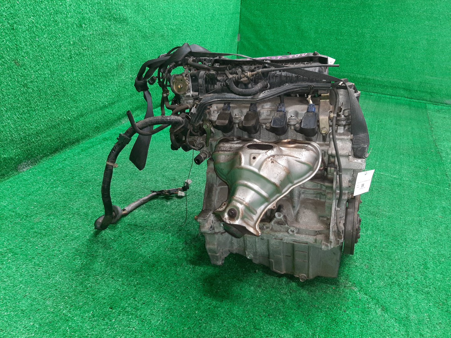 Двигатель HONDA FIT GD3, GD4 L15A VTEC 3 ракурс