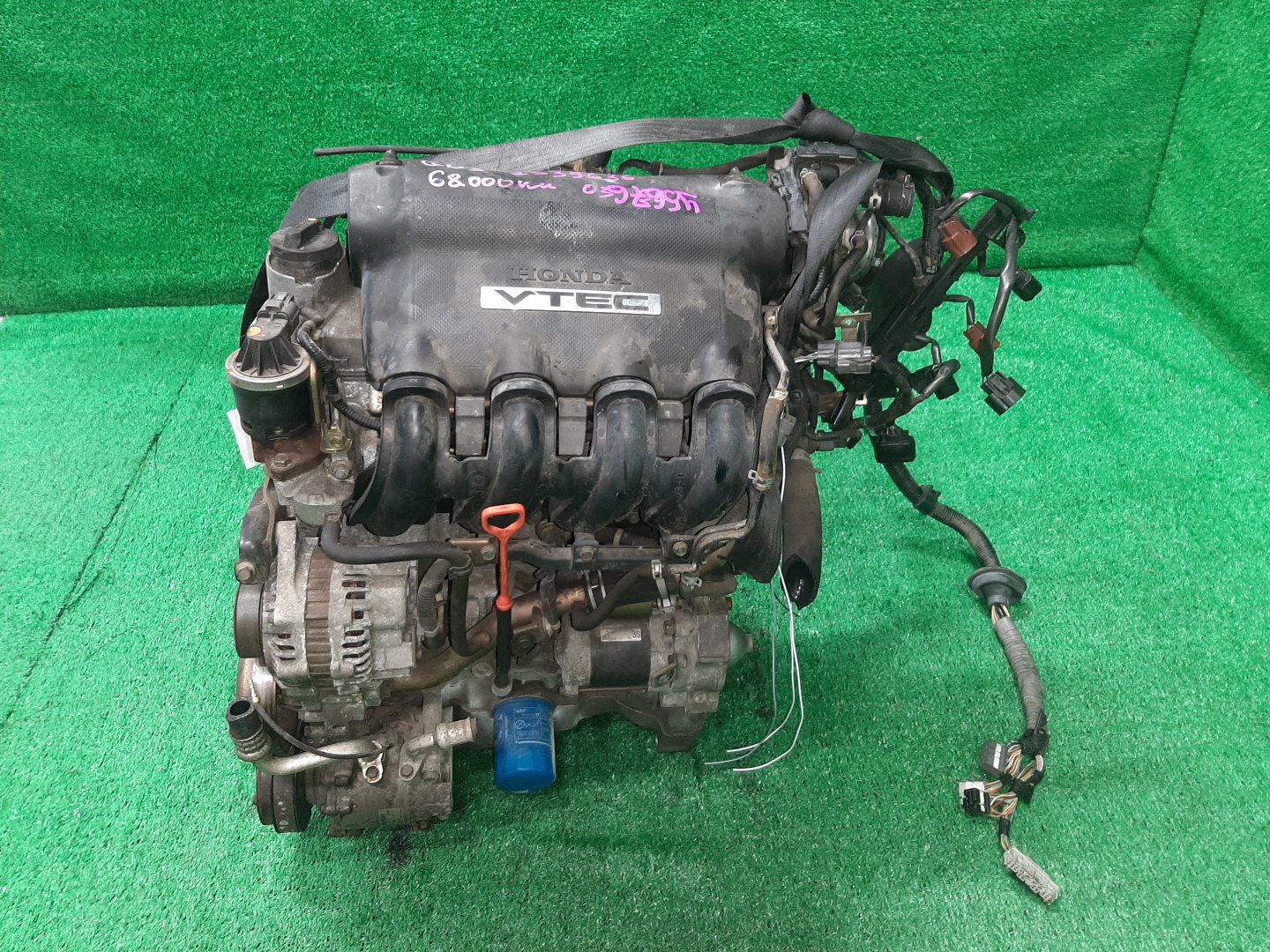 Двигатель HONDA FIT GD3, GD4 L15A VTEC 4 ракурс