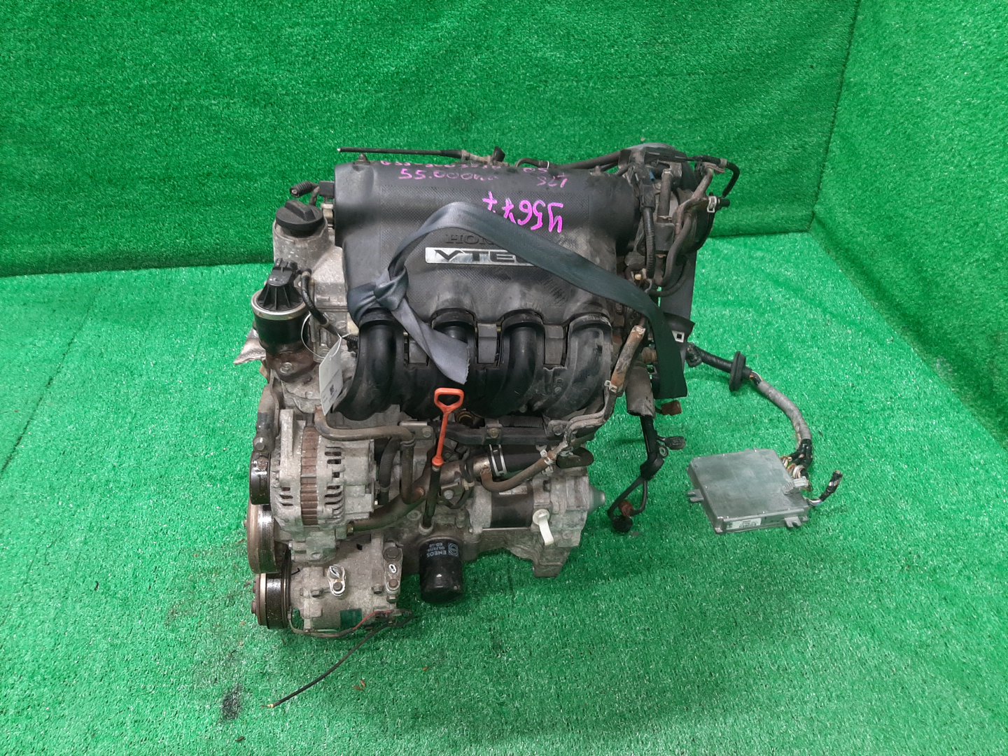 Двигатель HONDA AIRWAVE GJ1, GJ2 L15A VTEC 4 ракурс