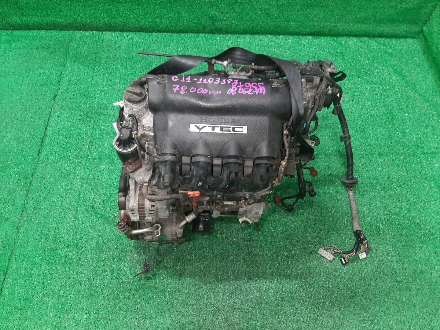 Двигатель HONDA AIRWAVE GJ1, GJ2 L15A VTEC 1 ракурс