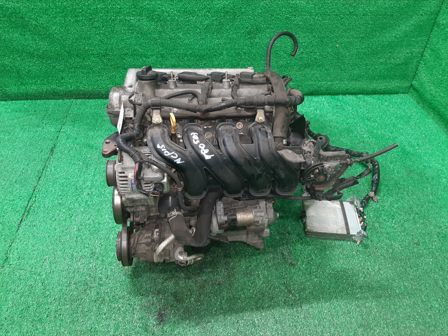 Двигатель TOYOTA PLATZ, VITZ NCP16, NCP15 2NZ-FE MEX 4 ракурс
