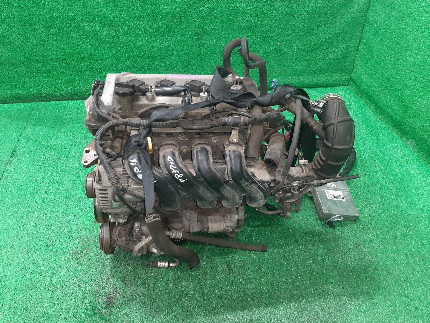 Двигатель TOYOTA PLATZ, VITZ NCP16, NCP15 2NZ-FE MEX 4 ракурс