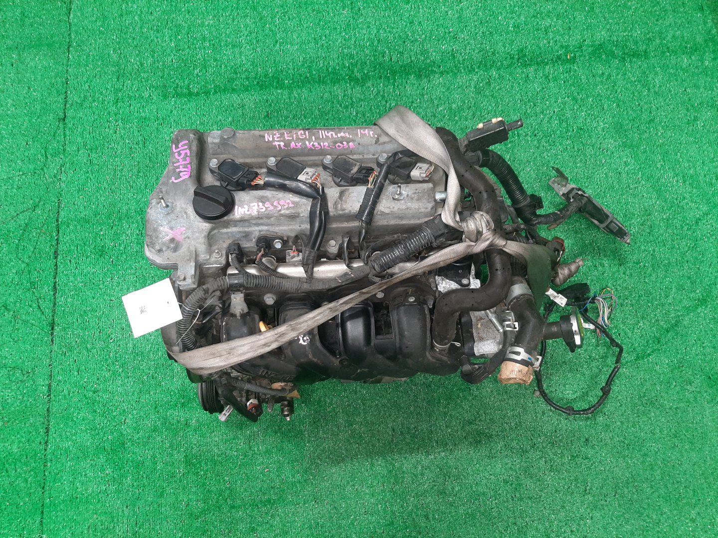 Двигатель TOYOTA IST, VITZ, PROBOX, COROLLA FIELDER, RACTIS, AURIS, PORTE, SIENTA, SUCCEED, COROLLA RUMION, SPADE, TREZIA, COROLLA  AXIO NCP110, NCP115, NCP91, NCP131, NCP160V, NCP165V, NZE144G, NZE164G, NZE161G, NZE141G, NCP120, NCP100, NCP105, NCP1