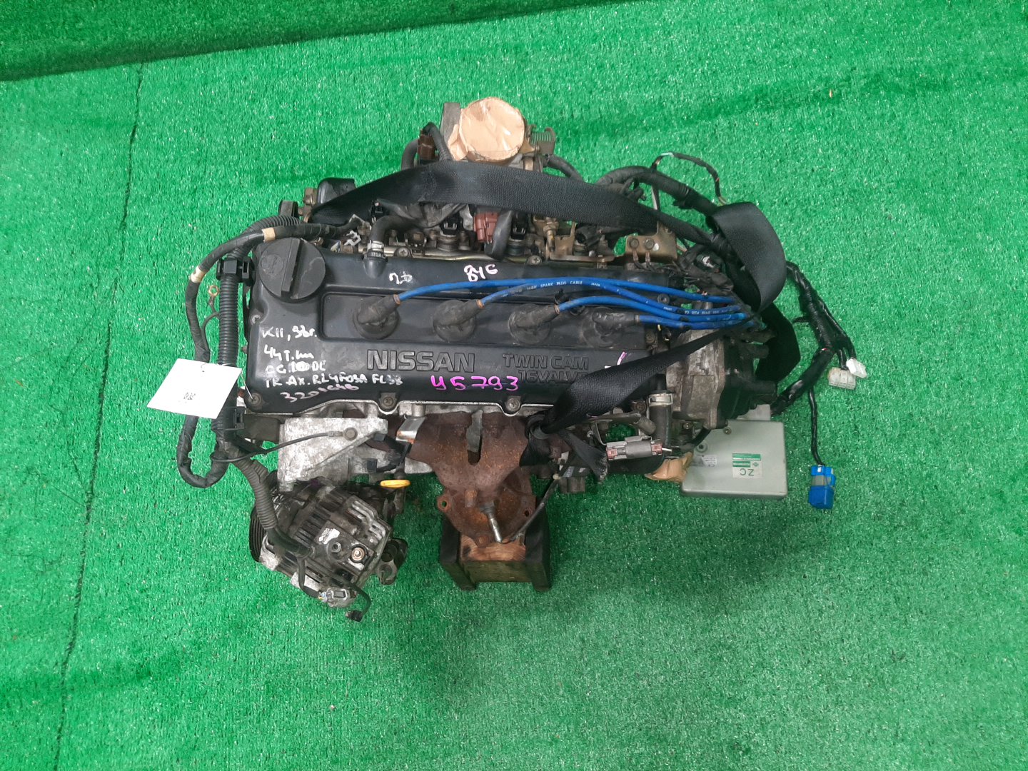 Двигатель NISSAN MARCH K11 CG10DE 320164B 1 ракурс