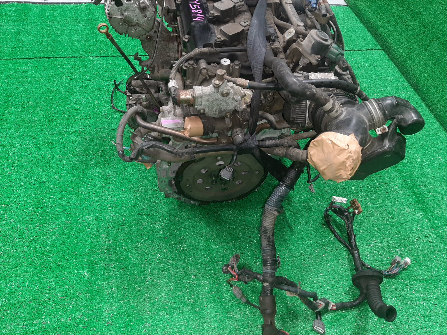 Двигатель NISSAN BLUEBIRD SYLPHY TG10 QR20DD 110906A 5 ракурс