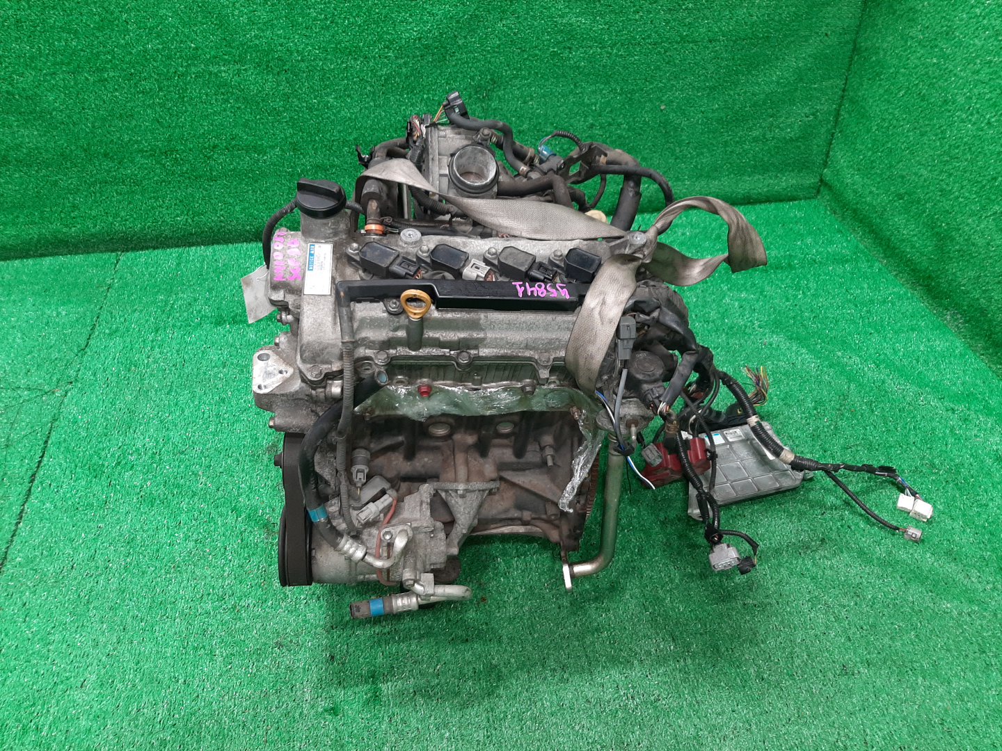 Двигатель TOYOTA VITZ, RACTIS, BELTA, YARIS SCP90, SCP100, SCP92 2SZ-FE 1685993 4 ракурс