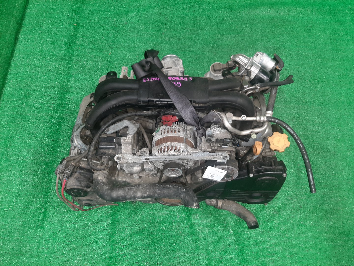 Двигатель SUBARU EXIGA YA5, YA4 EJ204 EJ204JUMME 1 ракурс