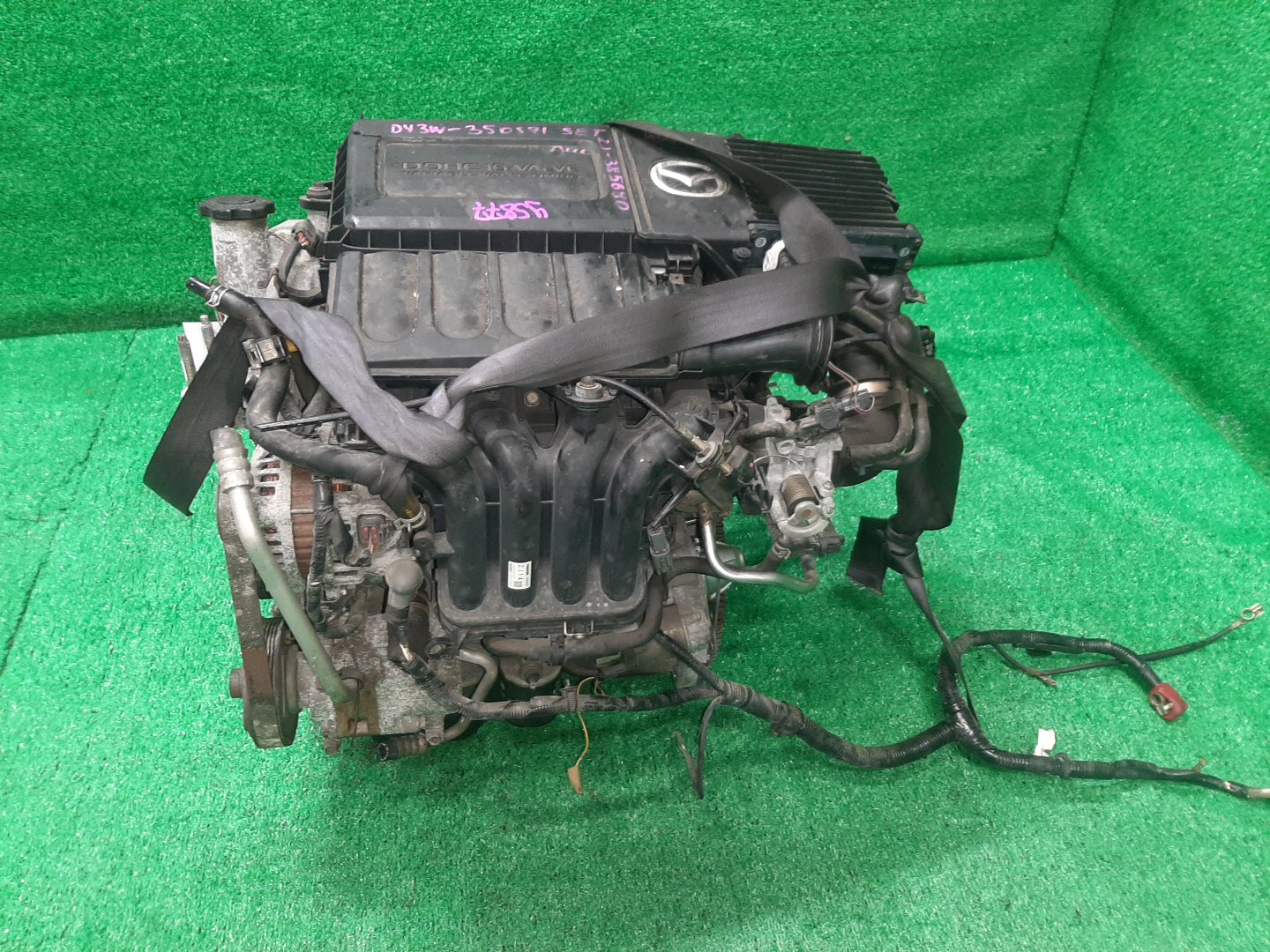 Двигатель MAZDA DEMIO DY3W ZJ-VE MEX 4 ракурс