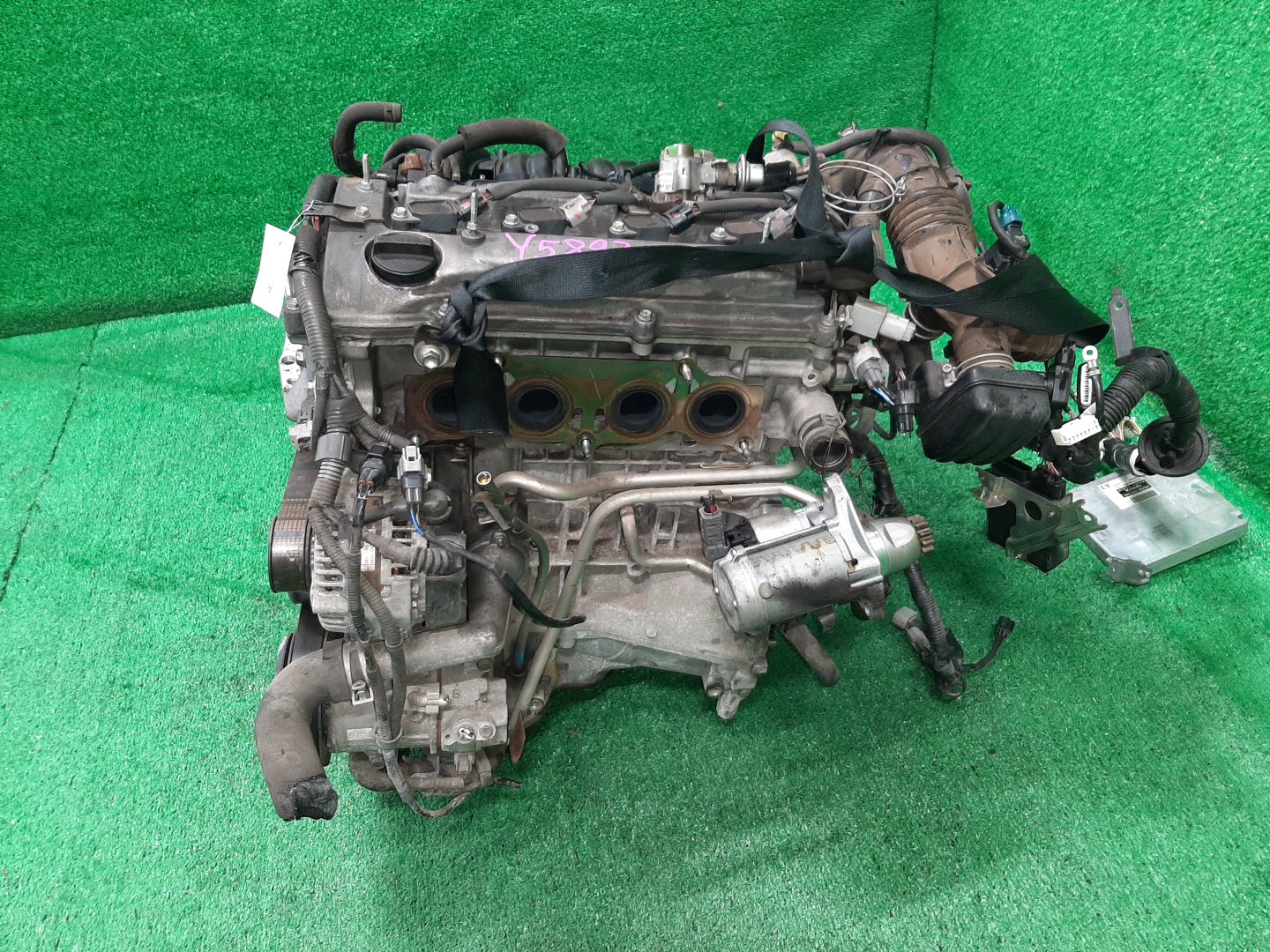 Двигатель TOYOTA AVENSIS AZT251 2AZ-FSE 2514626 4 ракурс