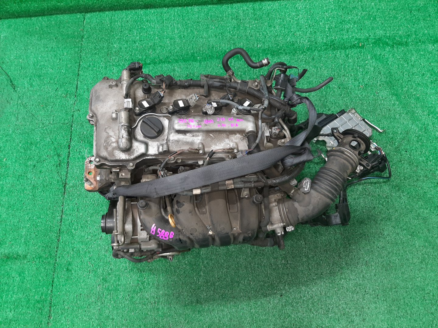 Двигатель TOYOTA IST, PREMIO, ALLION, COROLLA FIELDER, AURIS, COROLLA RUMION, COROLLA  AXIO ZSP110, ZRT265, ZRT260, ZRE144G, ZRE142G, ZRE154N, ZRE152H, ZRE152, ZRE152N, ZRE142, ZRE144 2ZR-FE 0024517 1 ракурс