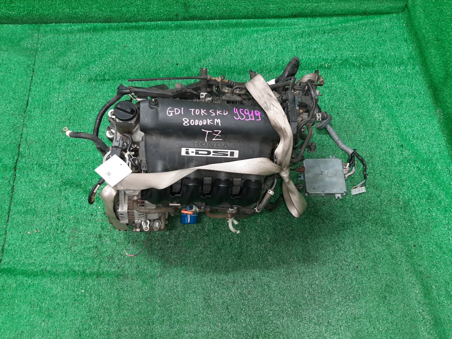 Двигатель HONDA FIT ARIA, FIT GD6, GD7, GD2, GD1 L13A I-DSI 1 ракурс