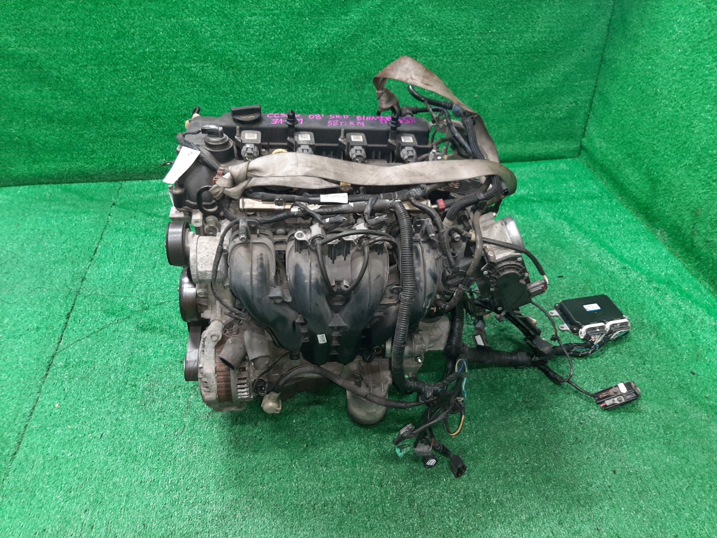 Двигатель MAZDA PREMACY, AXELA, BIANTE CR3W, BK3P, CC3FW L3-VE 2MOD 4 ракурс