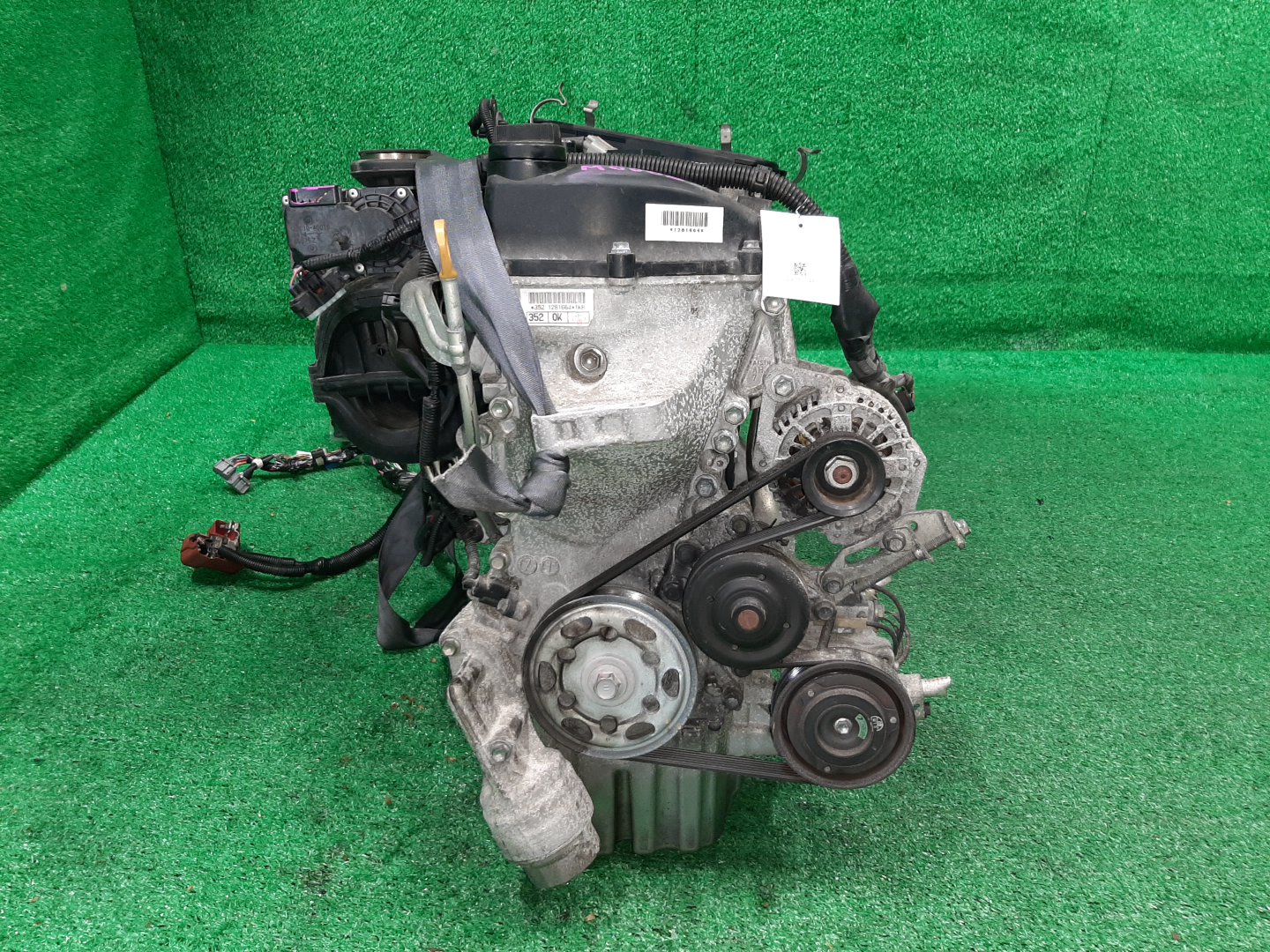 Двигатель DAIHATSU PASSO, BOON KGC30, KGC35, M600S, M610S 1KR-FE 1MOD 2 ракурс