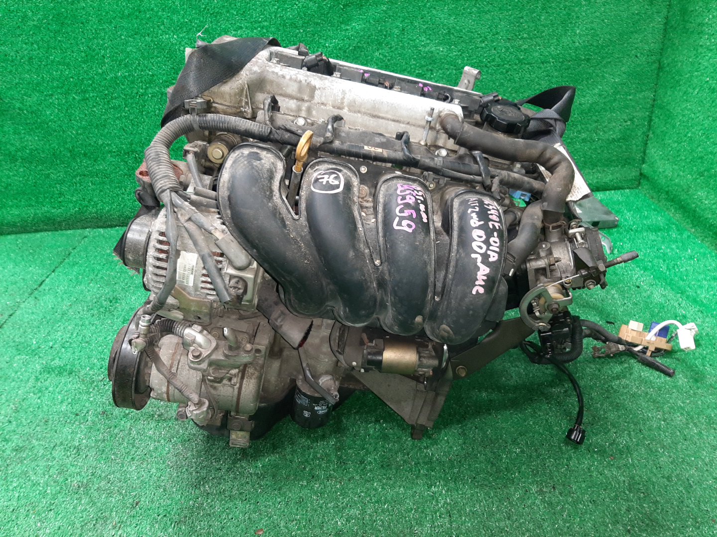 Двигатель TOYOTA OPA, WILL VS ZCT10, ZCT15, ZZE127 1ZZ-FE MEX 4 ракурс