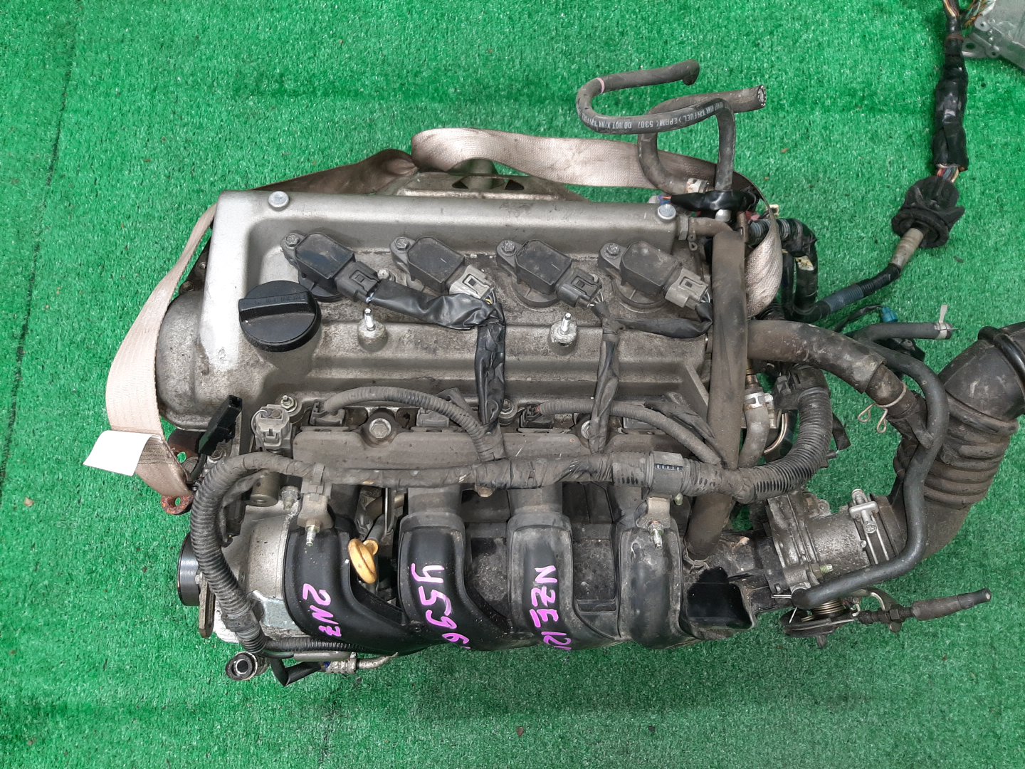 Двигатель TOYOTA COROLLA NZE120 2NZ-FE 3579743 1 ракурс