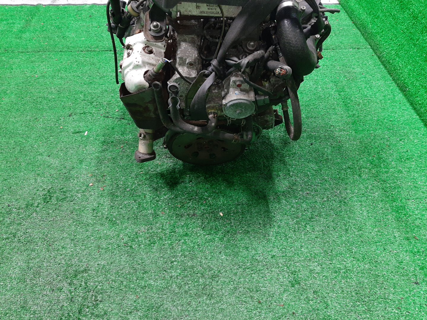 Двигатель MITSUBISHI PAJERO MINI H56A 4A30T 20VALVE 5 ракурс