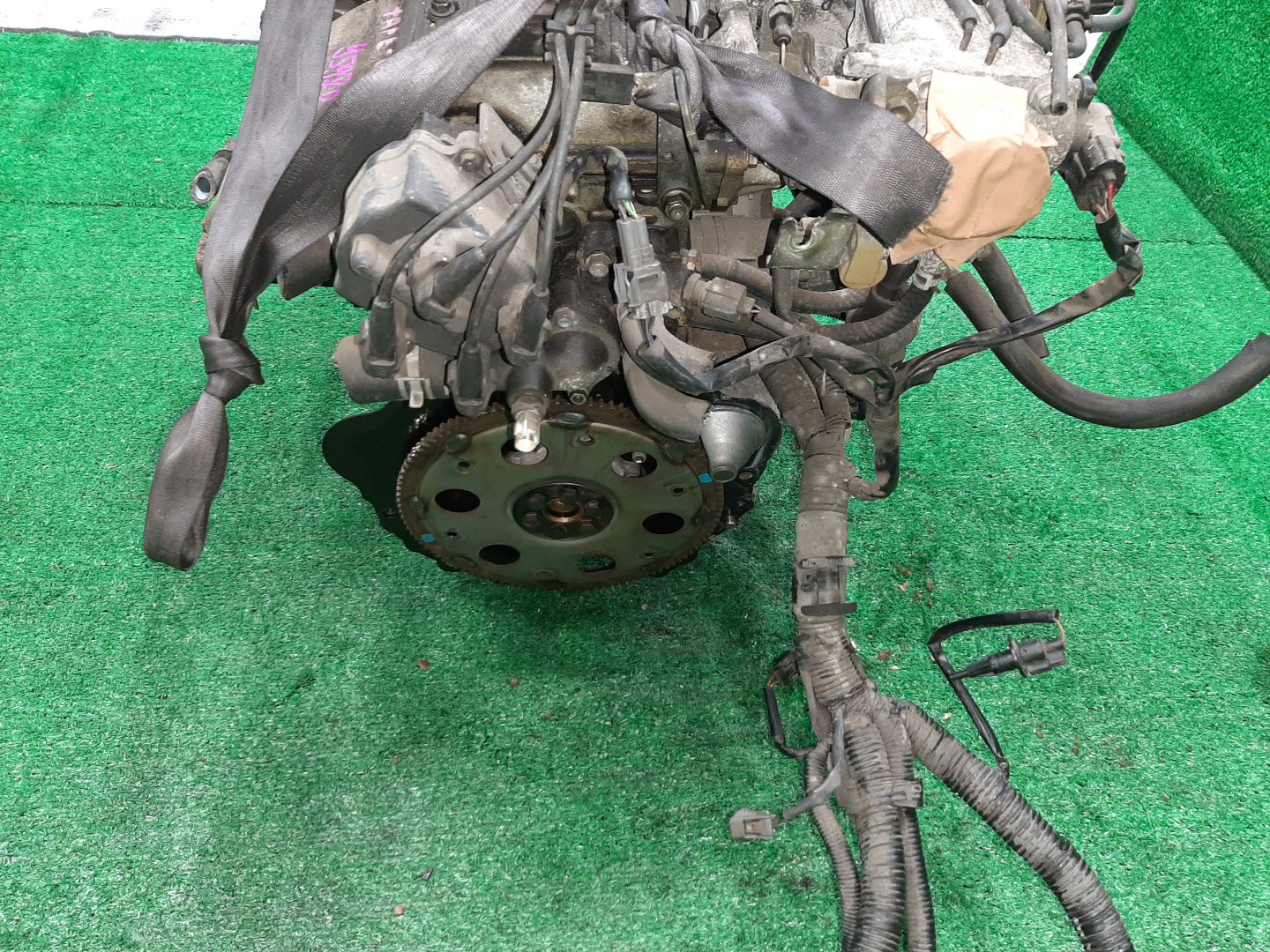 Двигатель TOYOTA CALDINA, CARINA, CORONA PREMIO AT191G, AT211G, AT191, AT211 7A-FE TPAM 5 ракурс