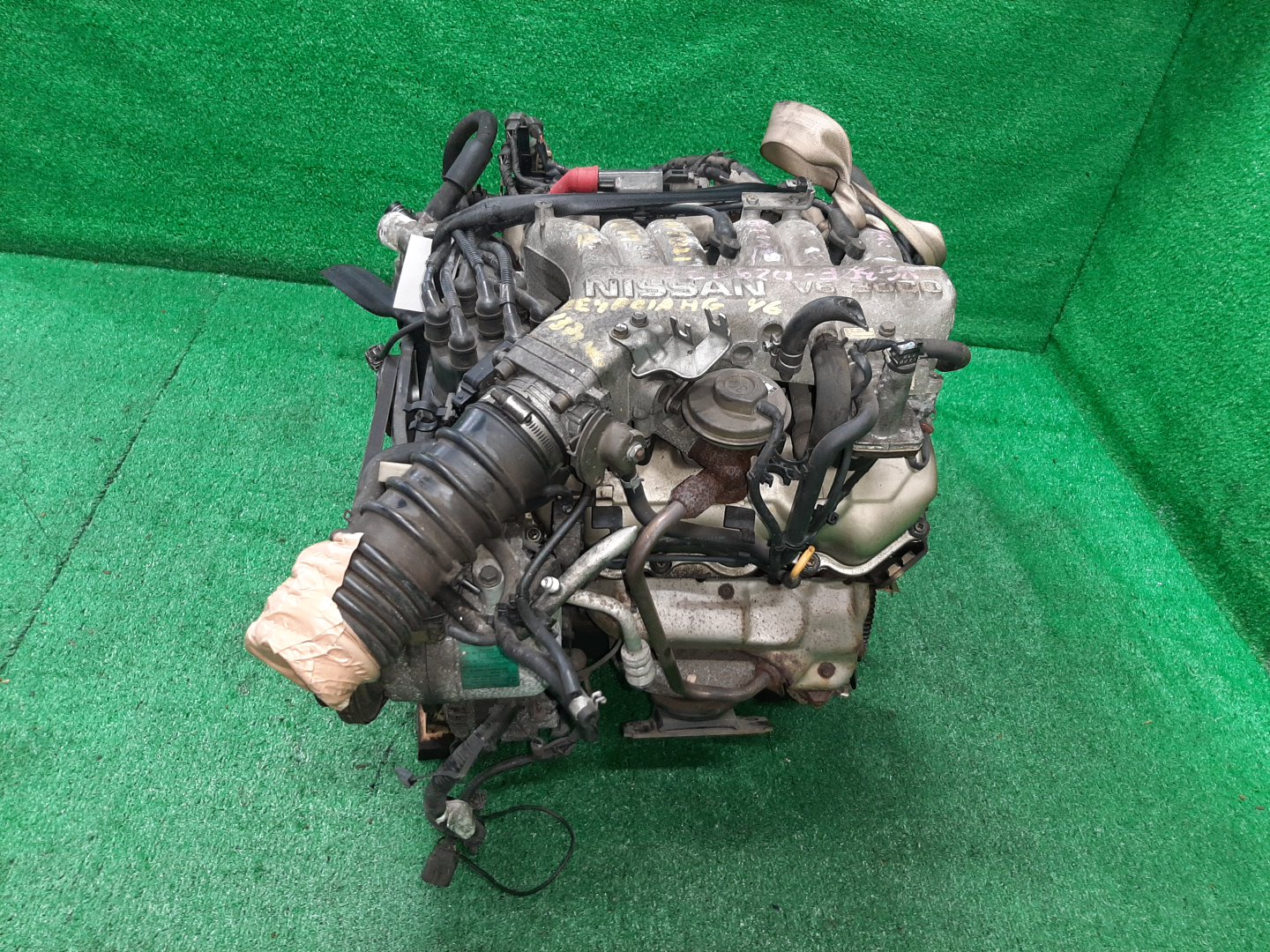 Двигатель NISSAN TERRANO WHYD21 VG30E 029776 4 ракурс