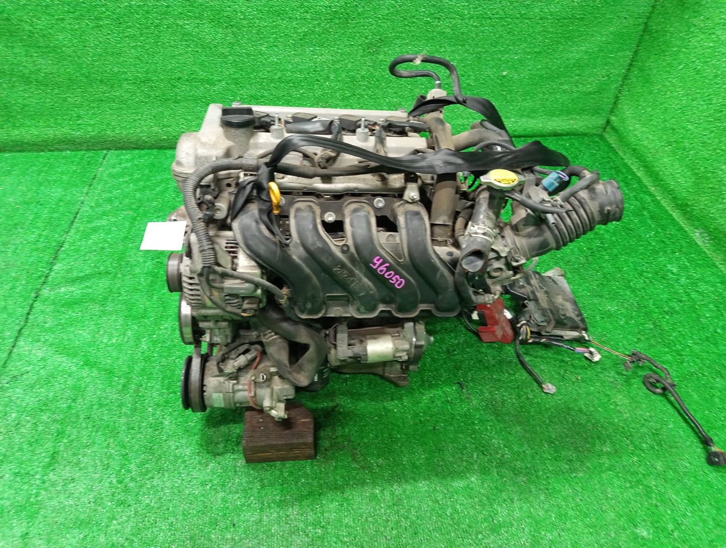 Двигатель TOYOTA VITZ, BELTA NCP95, NCP96 2NZ-FE ELECTRO 4 ракурс