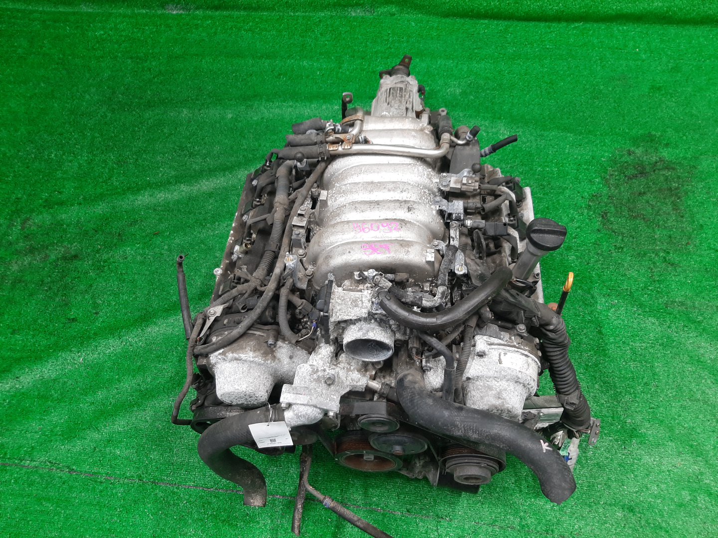 Двигатель TOYOTA CELSIOR UCF31, UCF30 3UZ-FE SET, 1MOD 1 ракурс