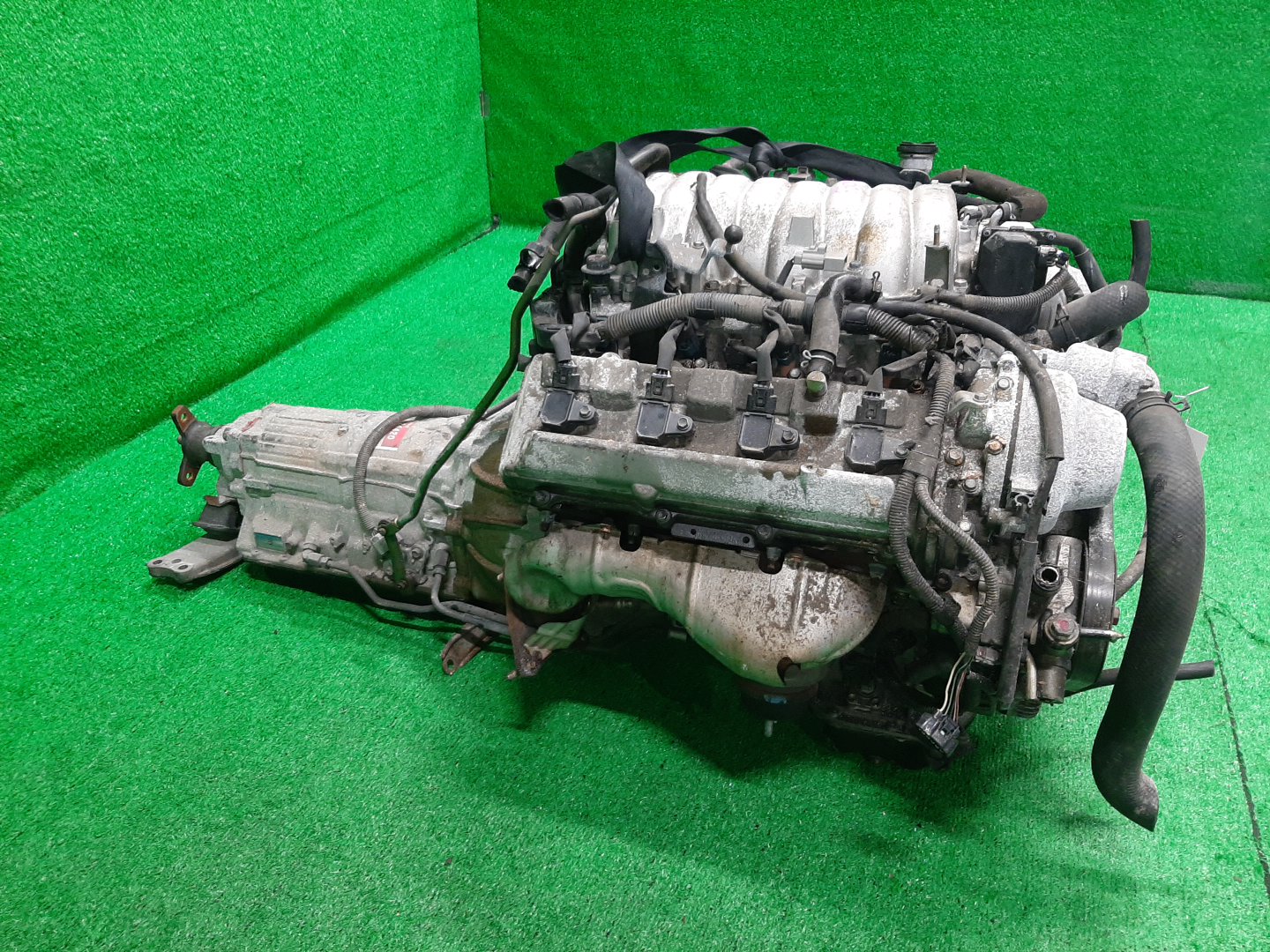 Двигатель TOYOTA SOARER, SC430 UZZ40 3UZ-FE SET, 1MOD 3 ракурс