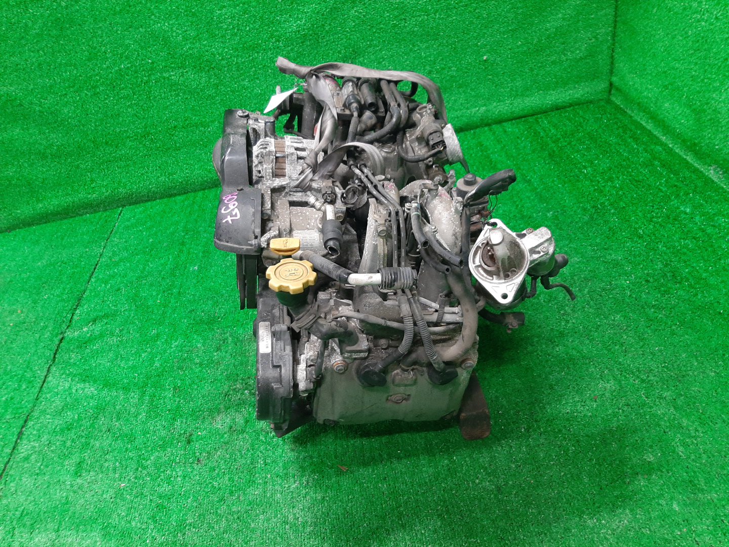 Двигатель SUBARU IMPREZA GG2, GG3, GD3, GD2 EJ152 EJ152DX4AE 4 ракурс