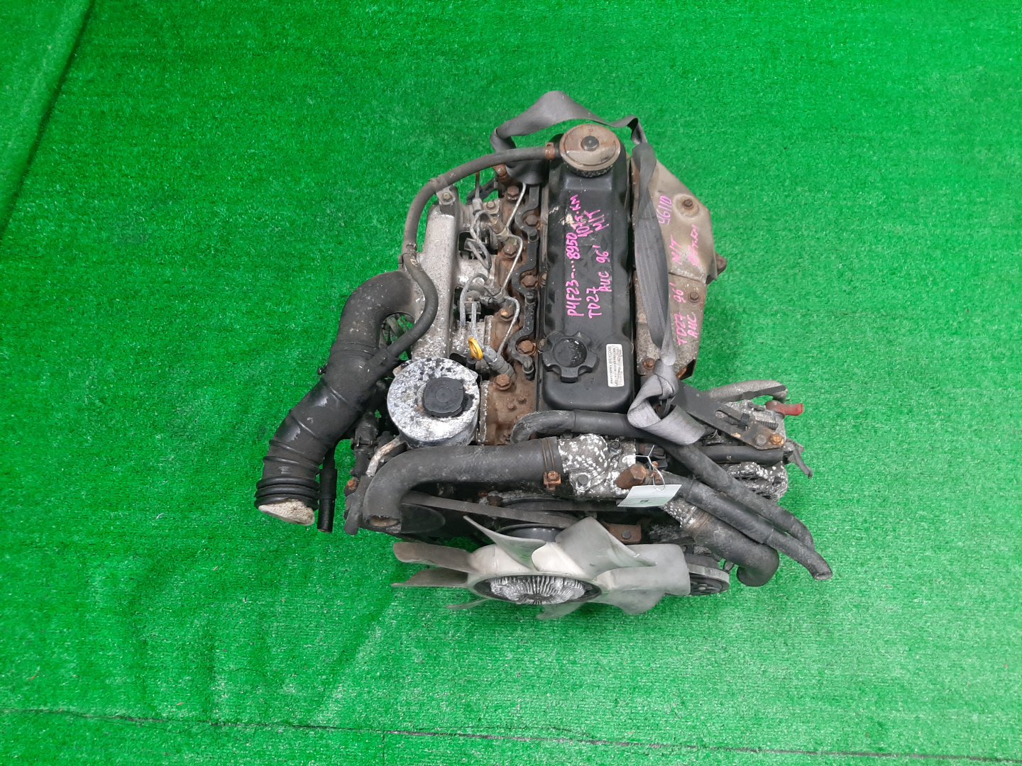 Двигатель NISSAN ATLAS AGF22, F23, F22, P4F23, R4F23, P2F23 TD27 12V 1 ракурс