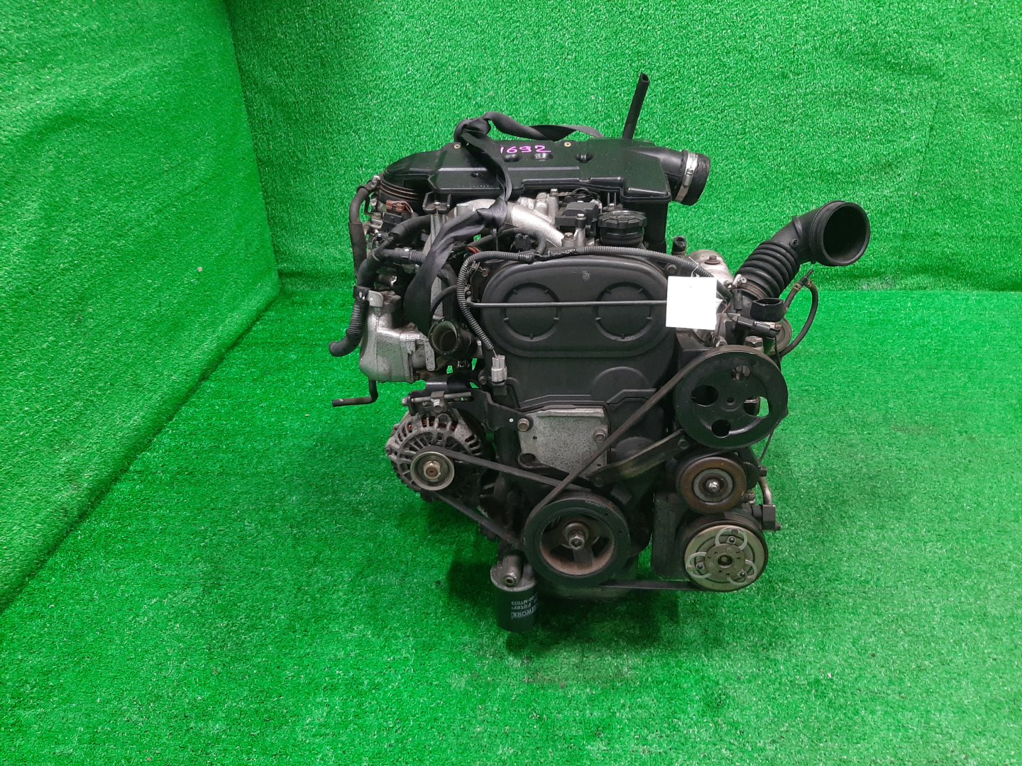 Двигатель MITSUBISHI PAJERO IO H76W 4G93T MR578330 2 ракурс