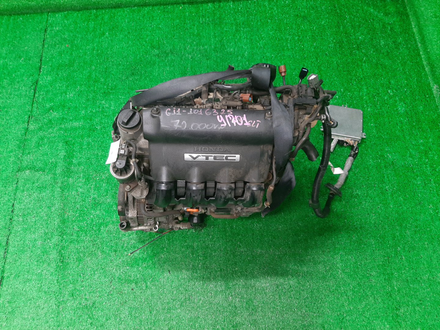 Двигатель HONDA AIRWAVE GJ1, GJ2 L15A VTEC 1 ракурс